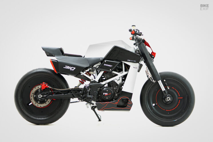 Custom TVS Apache RTR 310 by Smoked Garage