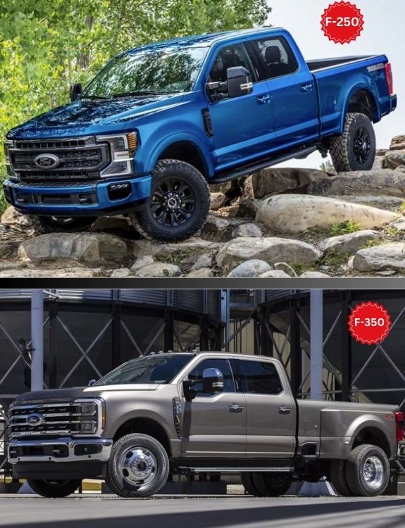 F-250 VS. F-350: Exterior-F250 vs. F350