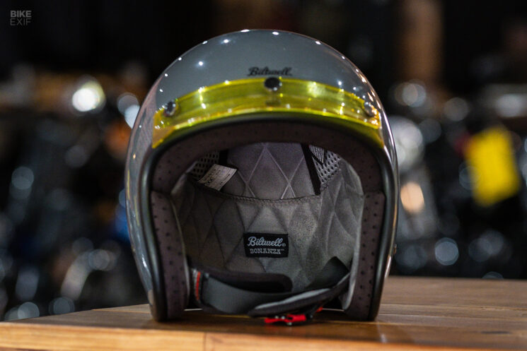 Biltwell Inc. Bonanza open face motorcycle helmet