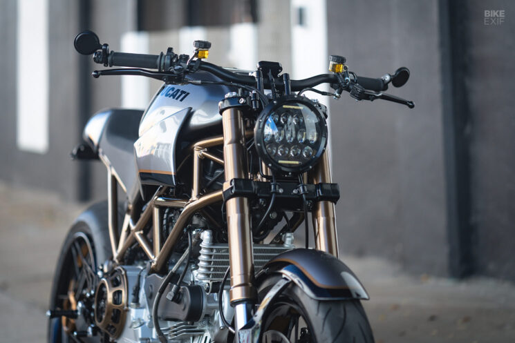 Ducati Monster S2R 1000 restomod by Analog Motorcycles