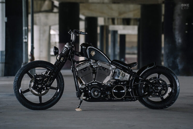 Custom Harley Springer Softail by Rough Crafts