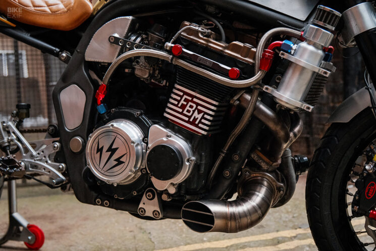 Turbocharged Suzuki Bandit 1200 by Sticky's Speed Shop, Essex, UK