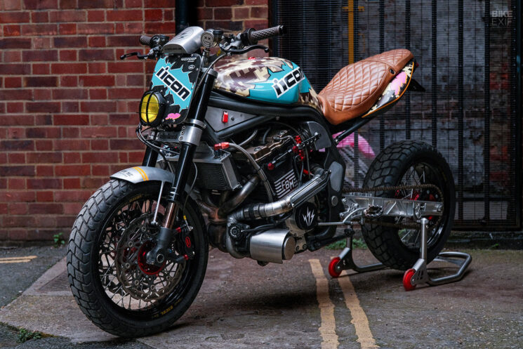 Turbocharged Suzuki Bandit 1200 by Sticky's Speed Shop, Essex, UK