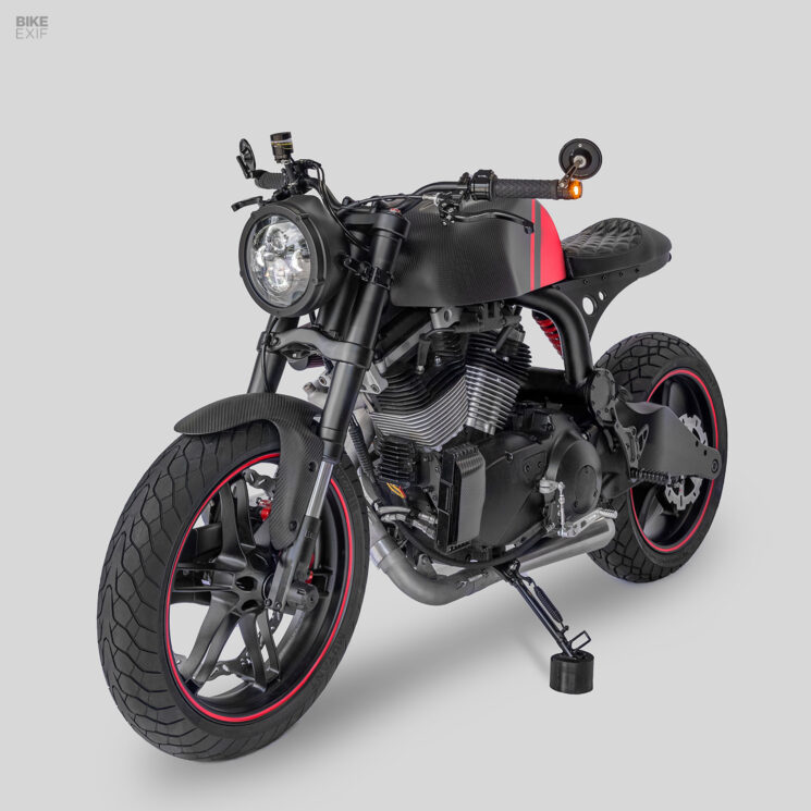 V-Speed custom Buell XB12 conversion by Revision Moto