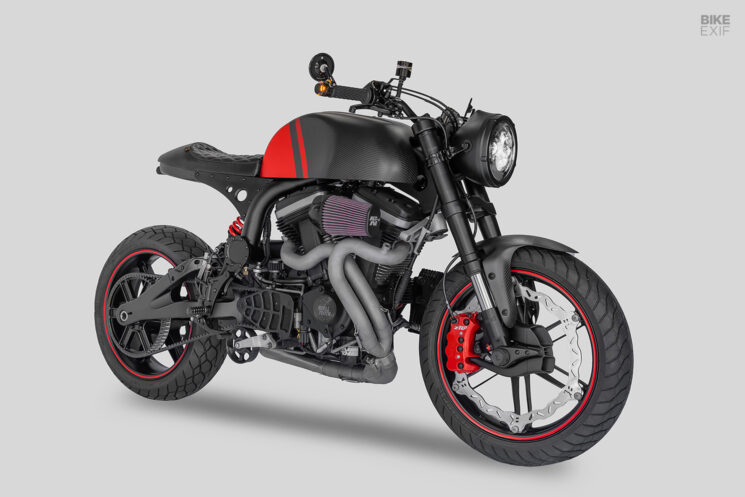 V-Speed custom Buell XB12 conversion by Revision Moto