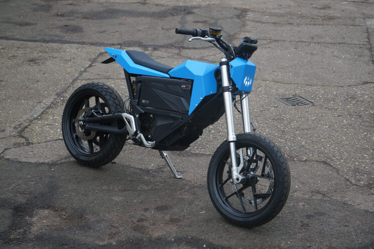 Custom Zero FXS electric supermoto by Untitled Motorcycles UK