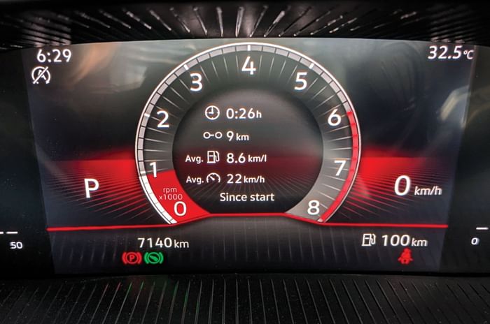 Skoda Slavia Monte Carlo long term review instrument cluster Skoda Slavia Monte Carlo long term review instrument cluster