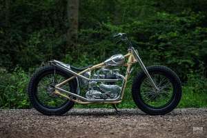 Triumph chopper by Robbie Palmer for Born Free Peoples Champ