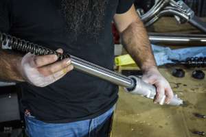 Upgrading motorcycle suspension 9