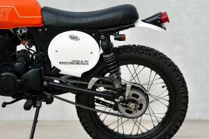 2008 Kymco KTR 150 scrambler by TwentyTwo Custom